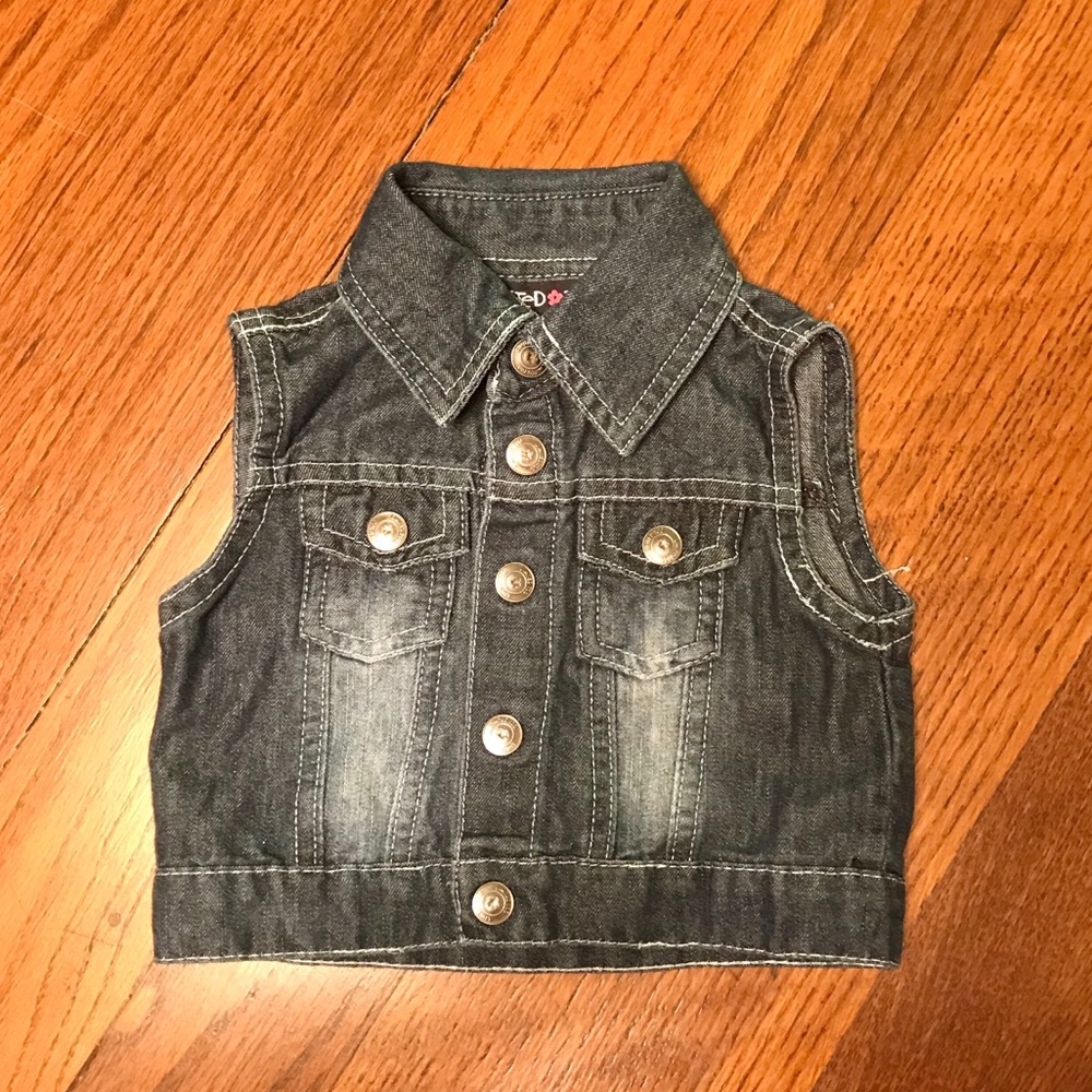 Limited Too Jean Sleeveless Top